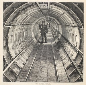 Der Tower Subway, 1870