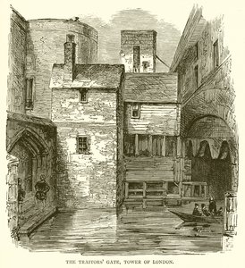 Das Verrätertor, Tower of London von English School