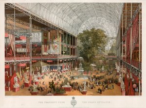 Das Transept vom Haupteingang, Große Ausstellung, 1851 von English School