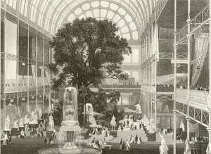 Das Querschiff der Großen Ausstellung von English School