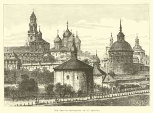 Das Troitsa-Kloster des Heiligen Sergius von English School