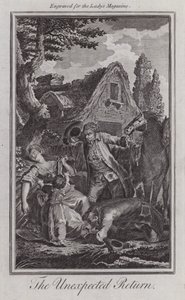 Die unerwartete Rückkehr (Gravur) von English School