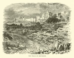 Die Mauern von Jerusalem von English School