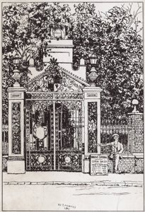 Der Wassereingang, Cremorne Gardens