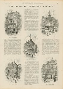 Die West End Clothiers Company von English School