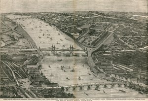 Das West End Eisenbahnviertel, London von English School