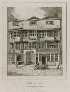 The White Hart, Bishopsgate Street von English School