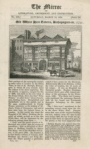 The White Hart Tavern, Bishopsgate Street von English School