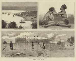 Der Zulukrieg (Stich) von English School