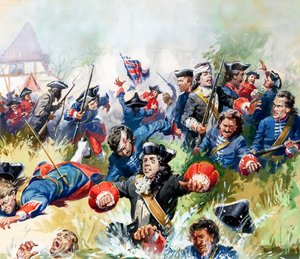 Die Schlacht von Blenheim von English School