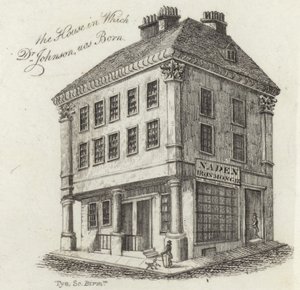 Der Geburtsort von Dr. Samuel Johnson