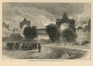 Der Brand des Alexandra Palace
