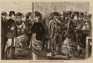 Die Viehschau, die geteilte Pflicht des gewissenhaften Kenners (Gravur) von English School