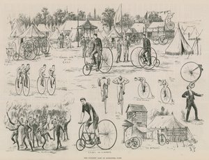 Das Radfahrerlager im Alexandra Park von English School