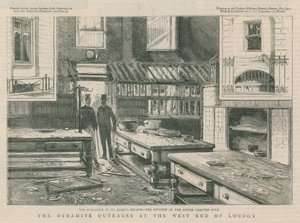 Die Dynamitanschläge im West End von London von English School
