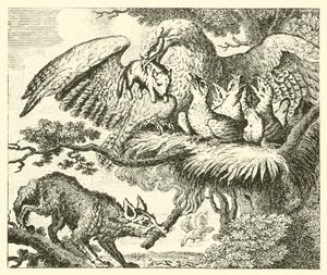 Der Adler und der Fuchs von English School