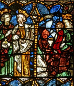 Das Ostfenster mit der Anbetung der Weisen