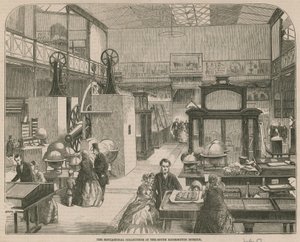 Die Bildungssammlungen im South Kensington Museum, London von English School