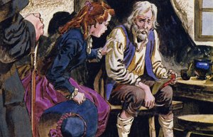 Der alte Schuhmacher erkannte seine Tochter nicht von English School