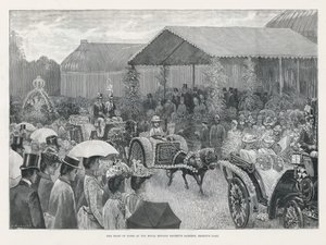 Das Rosenfest in den Gärten der Royal Botanic Society von English School