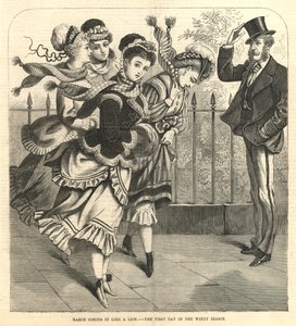 Der erste Tag der windigen Saison von English School