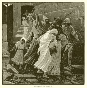 Die Flucht von Zedekia von English School