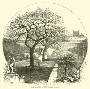 Die Gärten des Palais Royal von English School