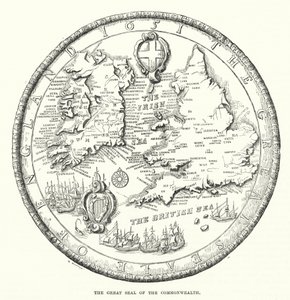 Das große Siegel des Commonwealth von English School