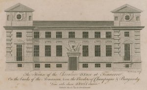 Das Haus des Chevalier DEon in Tonnerre von English School