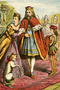 Der König und die Prinzessin besuchen den Marquis von English School