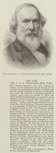 Der verstorbene Dr. C. J. Blasius Williams, MD, FRS (Stich)