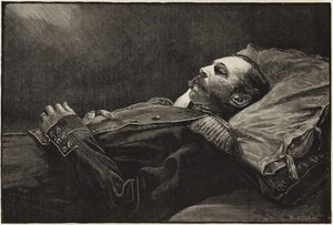 Der verstorbene Kaiser Alexander II. von Russland nach dem Tod von English School