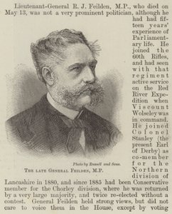 Der verstorbene General Feilden, MP