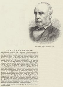 Der verstorbene Lord Wolverton (Gravur) von English School