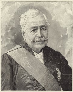 Der verstorbene M. Ferdinand de Lesseps von English School