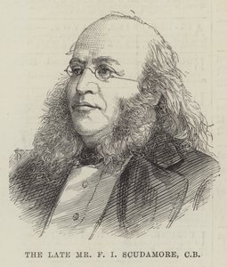 Der verstorbene Herr F. I. Scudamore, CB (Gravur) von English School