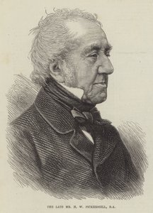 Der verstorbene Herr H W Pickersgill, RA (Stich) von English School