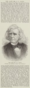 Der verstorbene Mr. S. C. Hall, Gründer und Herausgeber des "Art Journal"