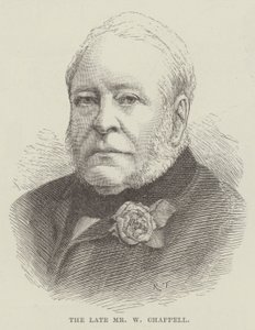 Der verstorbene Herr W Chappell von English School