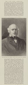 Der verstorbene ehrenwerte Henry Austin Bruce, erster Lord Aberdare (Gravur)