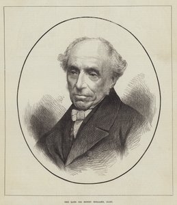 Der verstorbene Sir Henry Holland, Baronet von English School