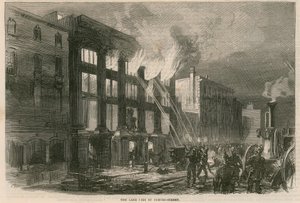 Das letzte Feuer in der Oxford Street, London