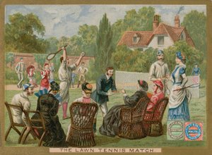 Das Tennismatch von English School