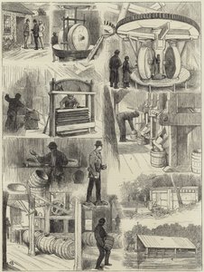 Herstellung und Lagerung von Schießpulver von English School