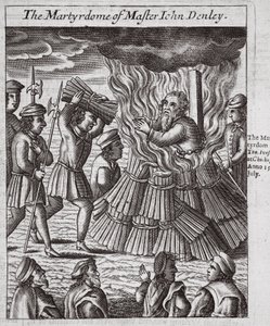 Das Martyrium von Meister John Denley, Illustration aus 