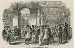Der Kaufmannsgang (südwestlicher Winkel), Royal Exchange von English School