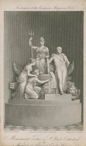 Das Denkmal in der St. Pauls Kathedrale von English School