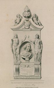 Das Denkmal von Sir Robert Ayton von English School