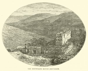 Die Berge um Jerusalem von English School