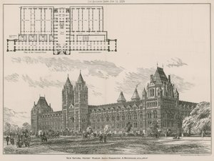 Das neue Natural History Museum, South Kensington, London